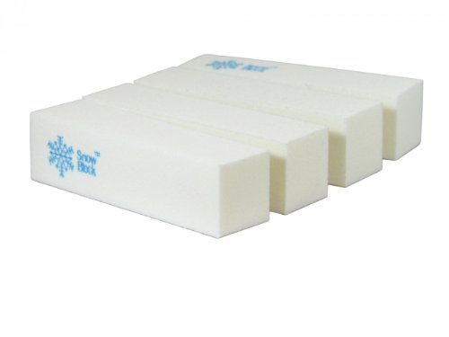 Snowblock - White Manicure Block 12 Pack #TOP5