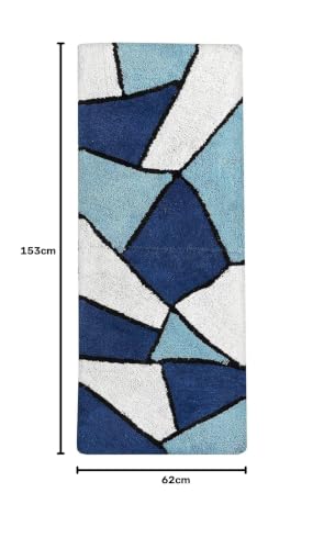 Image of 2x5 ft Soft Shag Rug Runner - Plush Carpet for Entryway and Living Room, Designed for Minimalist and Urban Homes