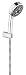 Produktbild GROHE Vitalio Comfort 100 - Wandhalterset (wassersparend, 3 Strahlarten, Antikalk-System), chrom, 26176000