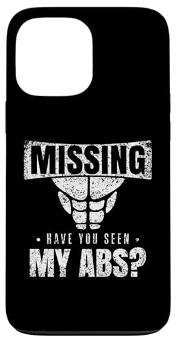 Missing: Have You Seen My Abs? ���؃t�B�b�g�l�X ���� �X�}�z�P�[�X iPhone 13 Pro Max �p