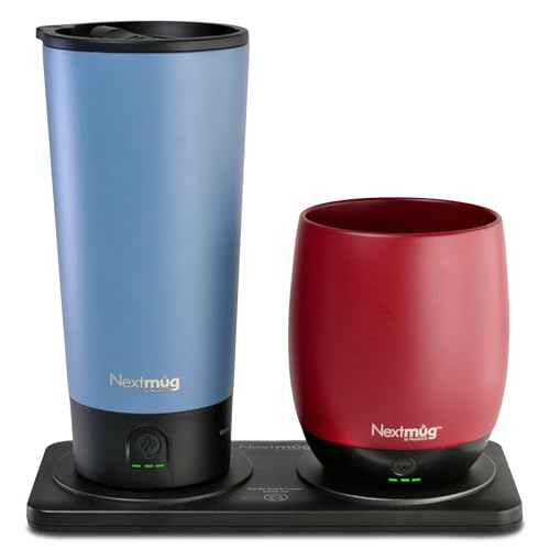 Base de chargement pour 2 tasses Nextmug double socle noir - 5