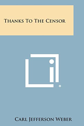 Thanks to the Censor