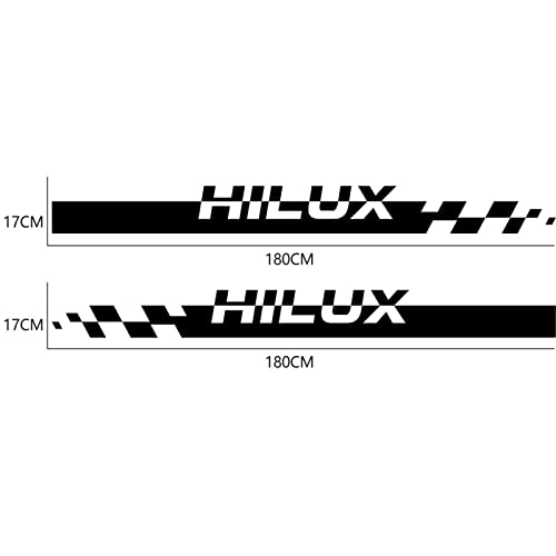 GKFML 2PCS CFashion strisce adesivi da corsa, per
