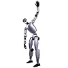AI Robot, Humanoid Smart Service Robot, AI Companion Assistant, Autonomous with Face Recognition, Voice Control, Obstacle Avoidance, for Exhibition Hall, Technology Business