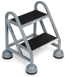 Rolling Ladder, Platform 18 In. H by Cotterman