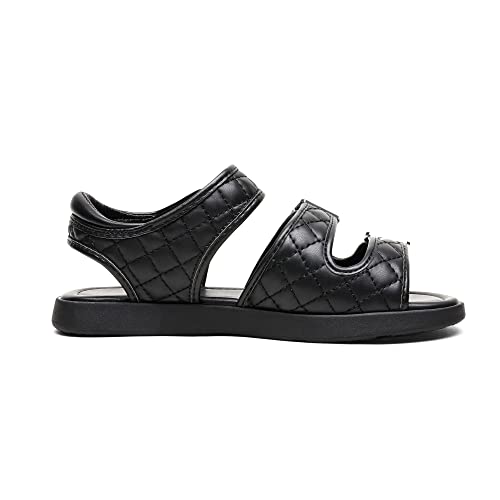 Image of DREAM PAIRS Girls Sandals Open Toe Summer Shoes with Adjustable Strap Buckle Toddler /Little Kid