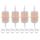 4 Pack 24 050 13-S Fuel Filter 15 Micron for Kohler CH20S - CH25S, CH670S CH730S CH750S LH640S...