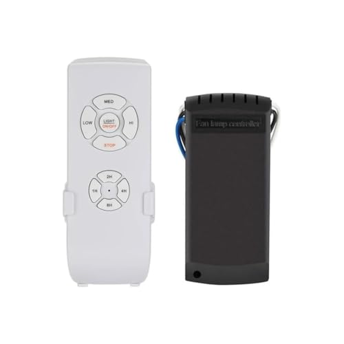 Wireless Ventilatore Telecomando, Kit di Controllo remoto per Ventilatore da soffitto Wireless...
