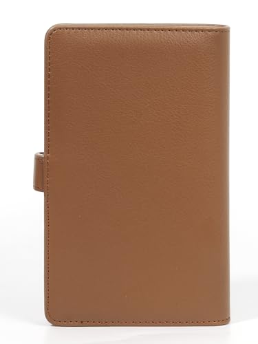 Image of 108 Pockets Photo Album for 3x2 inch Instax Mini Films - Fits Fujifilm Instax Mini 13, 12, Evo, 7s, 8, 25, 50s, 90, Pringo 231, Polaroid PIC-300P, Z2300, Instax SP-1 - Portable Film Storage Book (Brown)