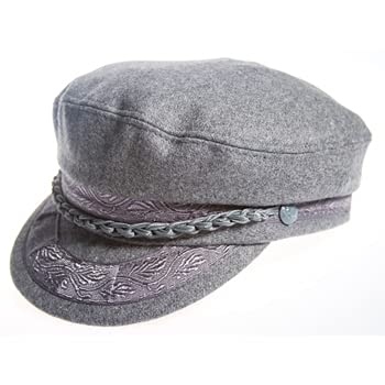 Aegean Authentic Greek Fisherman's Cap - Wool - Grey - 7 - (22 Inches - 56 cm)