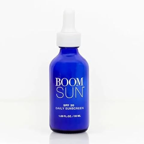 BOOM! by Cindy Joseph Boom Sun - SPF 30 Broad Spectrum Sunscreen for Women Designed for Mature Skin - Sunburn, UVA/B Rays & Blue Light Protection Cover