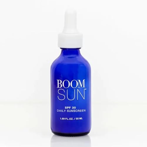 BOOM! Sun by Cindy Joseph - SPF 30 Broad Spectrum Sunscreen for Women Designed for Mature Skin - Sunburn, UVA/B Rays & Blue Light Protection