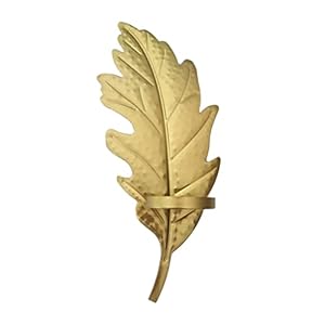 Paopaoldm Liść Metalowy Kinkiet Ścienny