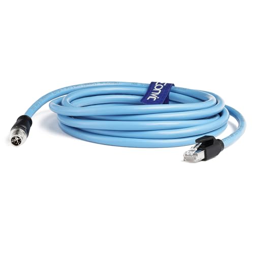 Cable Ethernet Industrial Cat6 M12 3 m miniatura 4