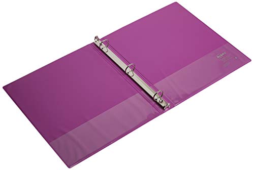 Avery Glitter Binder With 1" Round Ring, 175-Sheet Capacity, Color Will Vary, 1 Binder (3239) #TOP2