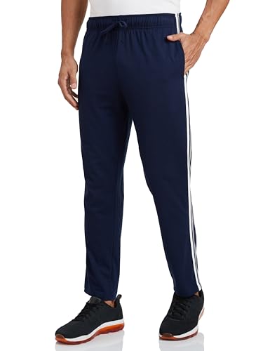 Image of Amazon Brand - Symbol Men's Lounge Bottom (KTRK-02_Navy_Medium)