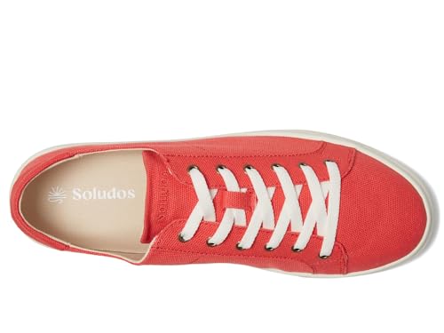 Image of Soludos Women's Ibiza Classic Lace-up Leather Sneaker