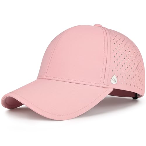 Image of AOPREL Baseball Cap Breathable Mesh Golf Hat Quick Dry Adjustable Baseball Hats for Men and Women Sport Running Workout