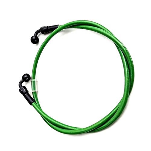 Manguera de freno hidráulico M10 a 90 grados en acero inoxidable para moto 800mm