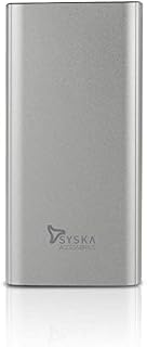 syska 20000 mAh Power Bank P2008J (Grey)