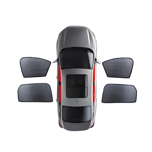 Pare-soleil auto Nissan Micra K13 MK4 rideau magnétique isolant thermique 4pcs
