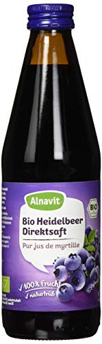 Alnavit Bio Heidelbeer Muttersaft, vegan, 6er Pack (6 x 330 ml)