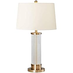 Lamparas Para Dormitorios Venta Mopoq Crystal Rod de Cristal Moderna lámpara de Escritorio, Simple Oficina de Ventas Modelo Sala de Lectura de la lámpara, Dormitorio de Noche de diseño lámpara de Mesa (tamaño : PC 1)