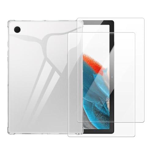 Funda Antirrayaduras Samsung Galaxy Tab A8 10.5 contra Caídas Accidentales Vidrio Templado
