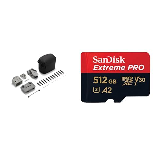 DJI Lito X1 FMC RC-N3 + SanDisk Extreme PRO 512GB microSD – 4K Profesyonel Uçuş Seti