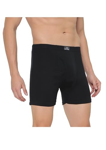 Image of Crystal Men's Underwear Super Combed Cotton Rib Solid Silver Trunks with Super Soft Waistband | Multipack| Assorted