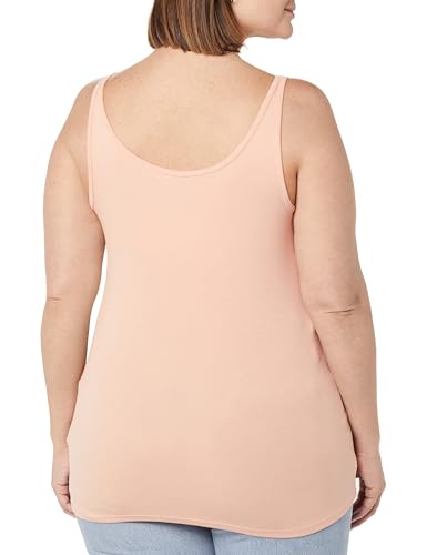 Image of Amazon Essentials Women's Slim-Fit Thin Strap Tank Top, Pack of 2