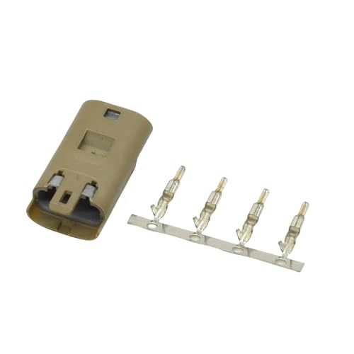 automotive connectors 4 Pin Automotive Male Female Socket Socket Connector 0522130417 52213-0417 easy replacement(Male,5pcs)