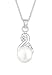 Produktbild Elli Halskette Damen Infinity Perle mit Swarovski® Kristalle in 925 Sterling Silber