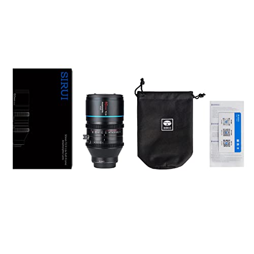 Objetivo cine anamórfico SIRUI 50mm T2.9 1.6X para Full Frame (Montura L) - Fernando Cortés Objetivo cine anamórfico SIRUI 50mm T2.9 1.6X para Full Frame (Montura L) - Fernando Cortés