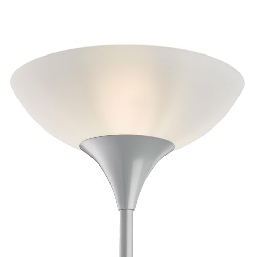 Reality Leuchten Reality R4302-87 Dezwo Piantana, 1xE27, 100 W, Titanio Bianco, 180 cm, 1 Unità, Confezione da 1 - 7