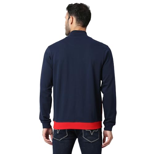 Image of Pepe Jeans Cotton Men High Neck Sweatshirt
