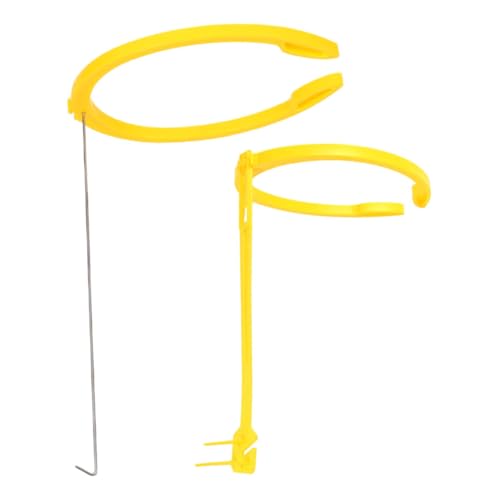 IWOWHERO 2Pcs Pig Insemination Clip Durable Tools for Farm Pig Fertilization Efficient Insemination Rack Clamp for Improved Pregnancy Rate