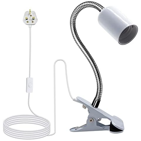 Clip on Lamp with Adjustable Gooseneck Cover