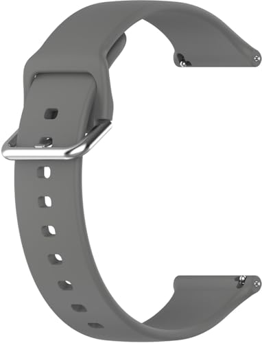 CYBERGARAGE�EFor Venu X1 �o���h �x���g �V���R�� 24mm �K�[�~�� ���F�j���[X1(�O���[)