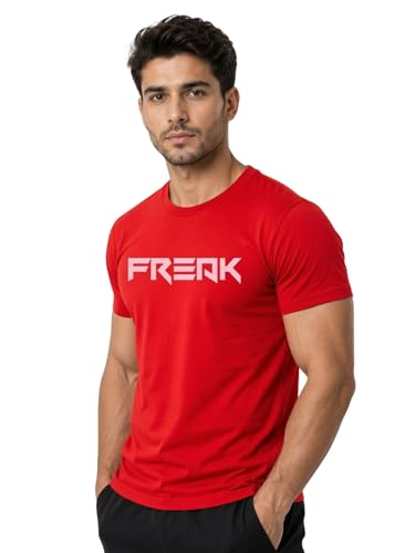 Image of 3Colours RGB Men's Gym Wear T-Shirt - Moisture-Wicking, Quick-Dry, Athletic Fit Workout Tee -Freak