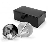 Personalised Photo Cufflinks – Custom Cufflinks with Picture – Men’s Gift with Black Leather Gift Box – Unique Wedding, Birthday, Anniversary, or Father’s Day Gift