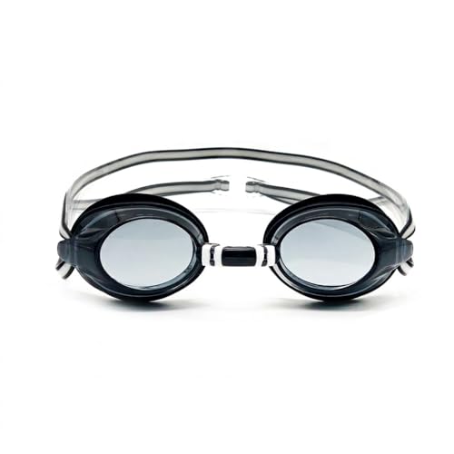 Image of BURNLAB Swimming Goggles for Everyday Pool Use, Clear Vision Lens, Easy Adjustable Strap, Unisex Adult (black)