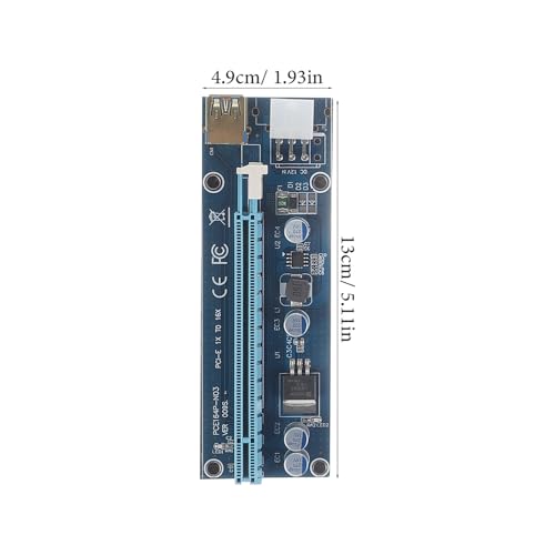 Cable GPU externa PCIe para conectar monitores externos y portátiles con placa PCB 2