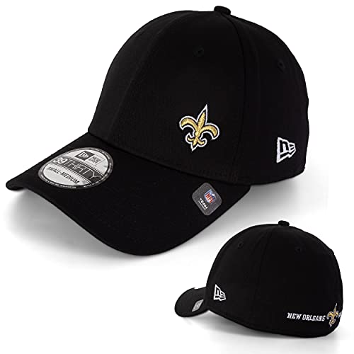 New Era Baseball Caps -39THIRTY Cap -Flawless Team Logo -MLB -NFL -NBA -Chicago Bulls -Lakers -Raiders -Yankees -Dodgers -Chiefs -Buccaneers -Saints -Sox -49ers (New Orleans Saints, S)