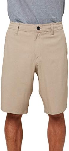 O'NEILL Men's 21 Inch Loaded Heather Hybrid Shorts - Water Resistant Mens Shorts with Quick Dry Stretch Fabric and Pockets