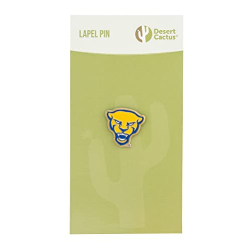 Image of Desert Cactus University of Pittsburgh Lapel Pin PITT Panthers Made of Metal for Formal Wear, Bag and Hat Jewelry, and Tie Tack (Pin 3)