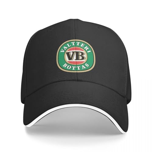 BEABAG Casquette de Baseball Valtteri Bottas VB Bière Vintage Casquette de Baseball Bobble Hat Casquette Tactique Militaire Casquettes Hommes Femmes