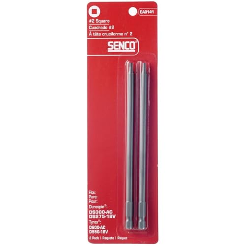 Senco EA0141#2 Square Bits - Duraspin Technology Integrated Auto-Feed Screw System