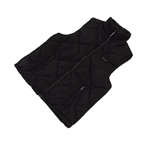 RiToEasysports Enfants Gilet Chauffant Enfants 13 Zones Gilet Chauffant USB Veste Chauffante Électrique pour Garçons Filles Activités De Plein Air Maison Loisirs Noir (140cm)