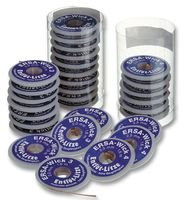 Tresse à dessouder 2,7 m à haute capillarité, Lot de 10 bobines de cuivre
